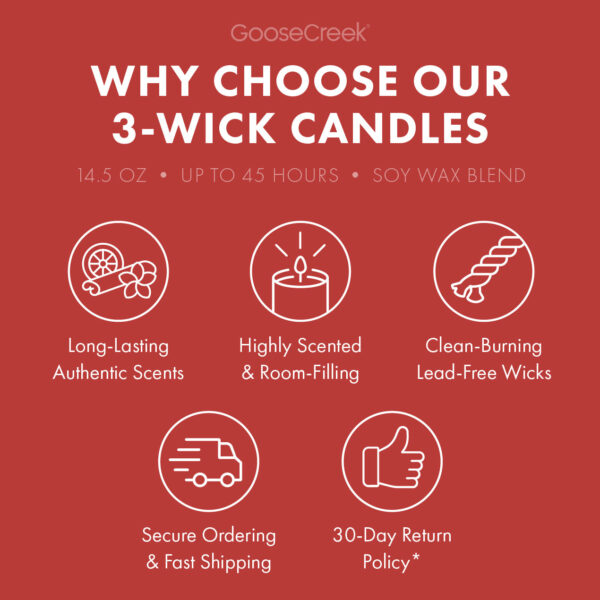 Rain Drenched Strawberries 3-Wick Candle - Image 4