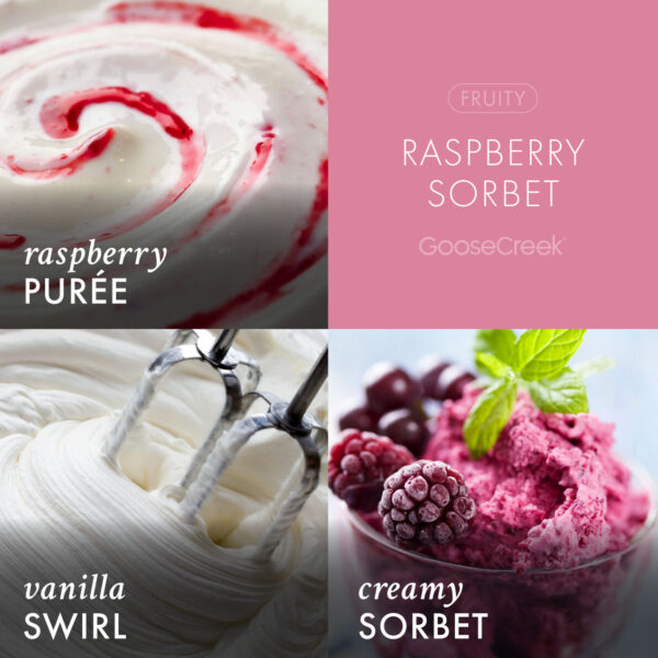 Raspberry Sorbet 3-Wick Candle - Image 3