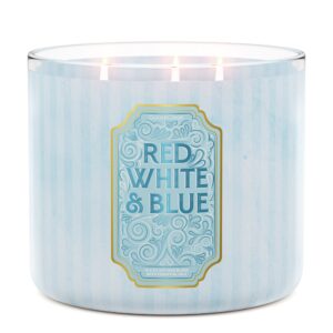 Red, White & Blue 3-Wick Candle