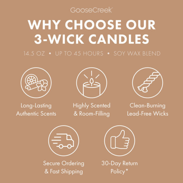 Salted Caramel Macchiato 3-Wick Candle - Image 3