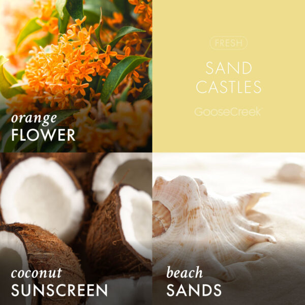 Sand Castles 3-Wick Candle - Image 3