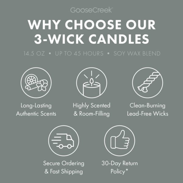Soothing Rain 3-Wick Candle - Image 4