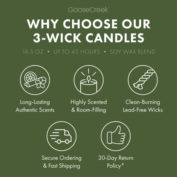 Southern Gardens 3-Wick Candle - Image 4