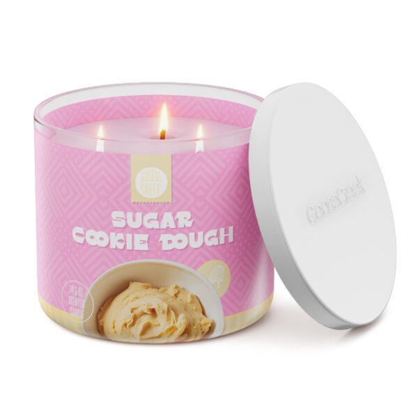 Sugar Cookie Dough 3-Wick Candle - Image 2