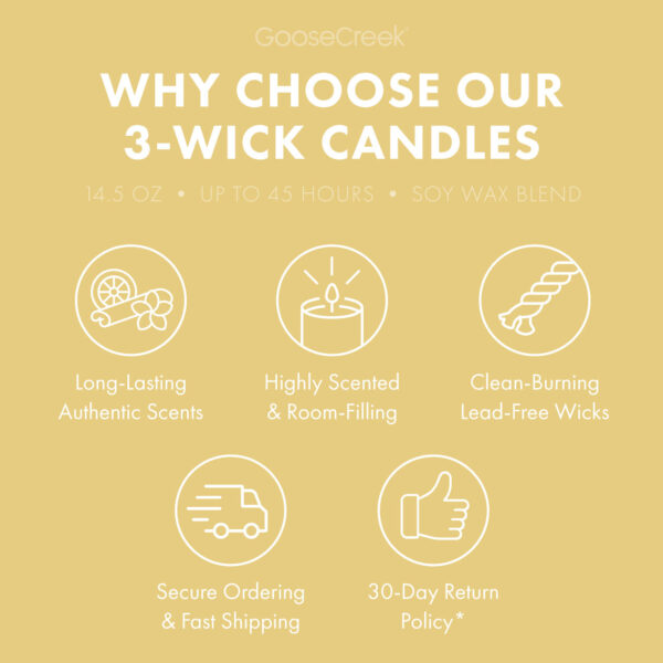 Sugar Cookie Dough 3-Wick Candle - Image 4