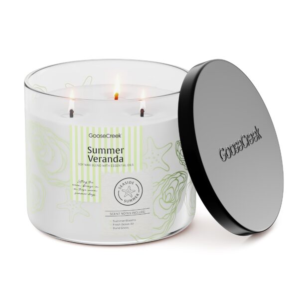 Summer Veranda 3-Wick Candle - Image 2