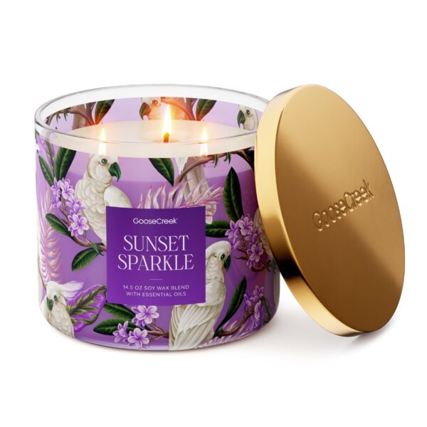 Sunset Sparkle 3-Wick Candle - Image 2