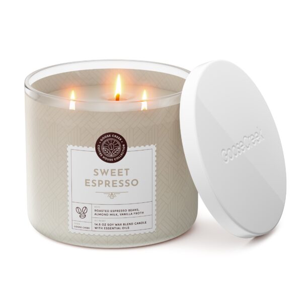 Sweet Espresso 3-Wick Candle - Image 2