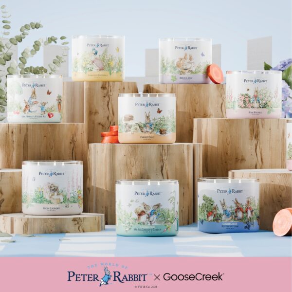 Sweet Raspberries Peter Rabbit 3-Wick Candle - Image 2