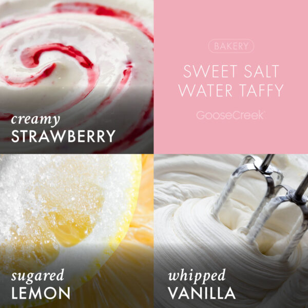 Sweet Salt Water Taffy 3-Wick Candle - Image 3
