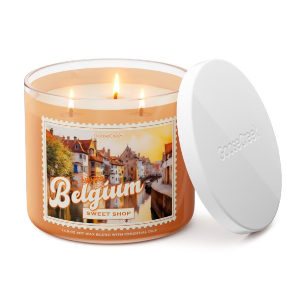 Sweet Shop Belgium Large 3-Wick Candle - Image 2