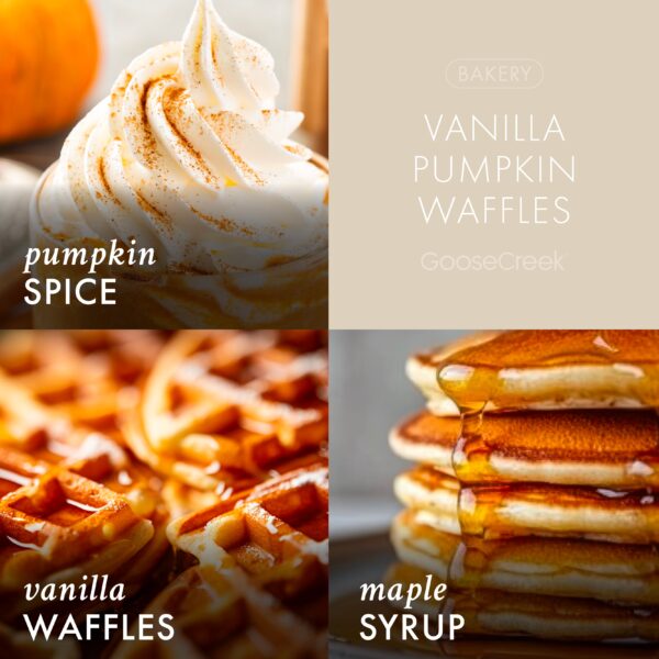 Vanilla Pumpkin Waffle 3-Wick Candle - Image 3