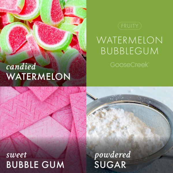 Watermelon Bubble Gum 3-Wick Candle - Image 3