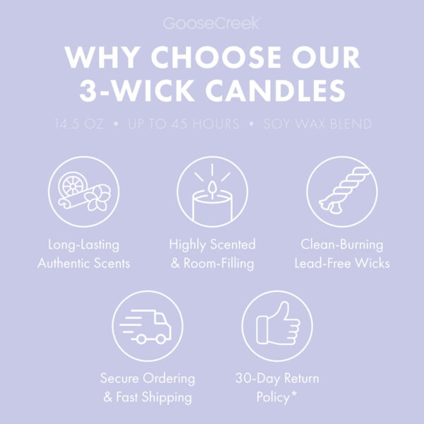 Wildberry Wisteria 3-Wick Candle - Image 4